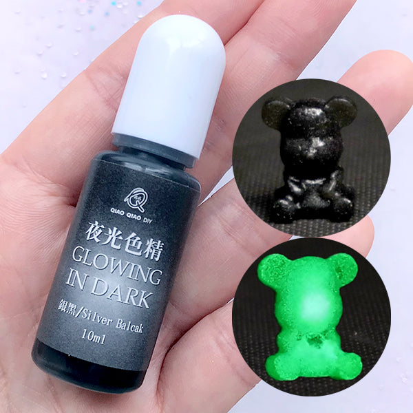 Luminous Dye for Epoxy Resin, Glow in the Dark Pigment for UV Resin, MiniatureSweet, Kawaii Resin Crafts, Decoden Cabochons Supplies